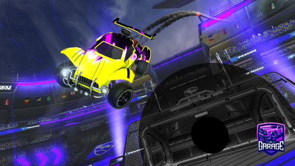 A Rocket League car design from P3L4H