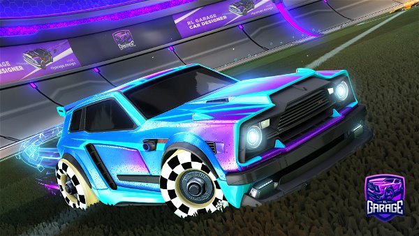 A Rocket League car design from UVG22