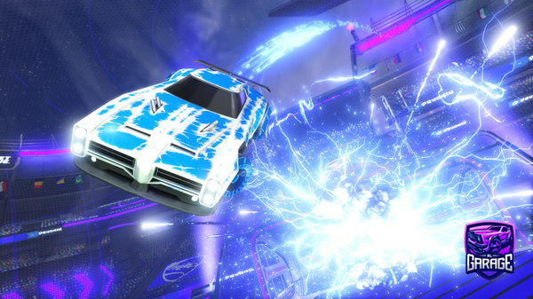 A Rocket League car design from meglabot