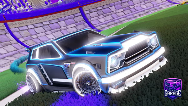 A Rocket League car design from mahouds