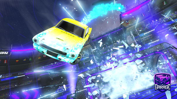 A Rocket League car design from Pxngz_