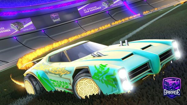 A Rocket League car design from jovi-_-