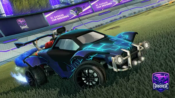 A Rocket League car design from FakeAlpha_07