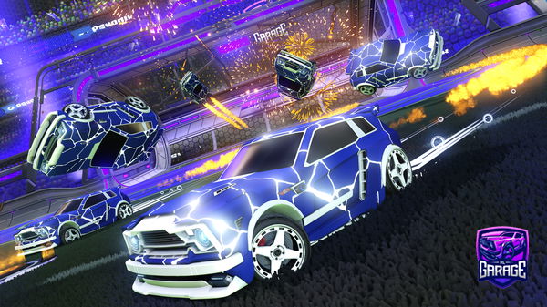 A Rocket League car design from cdelga