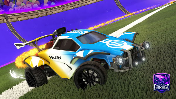 A Rocket League car design from raphrl5
