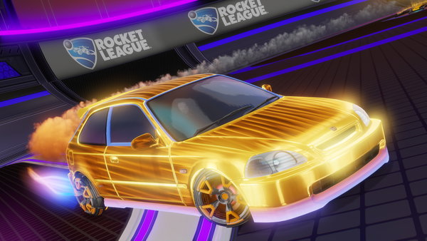 A Rocket League car design from anohre