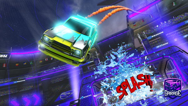 A Rocket League car design from Sweatyboy_pro11