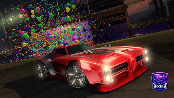 A Rocket League car design from KayakBackwards