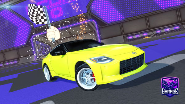 A Rocket League car design from Gunshy