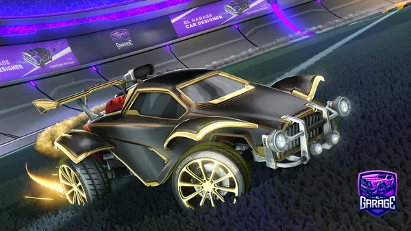A Rocket League car design from Jordannash555