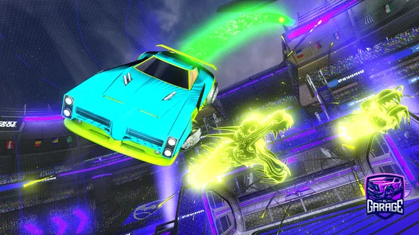 A Rocket League car design from teun313313