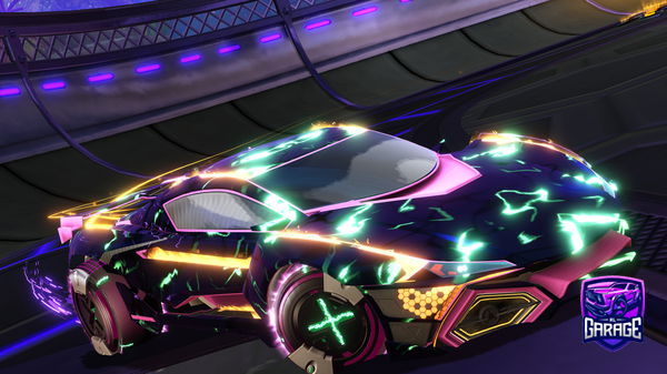 A Rocket League car design from Sotumney