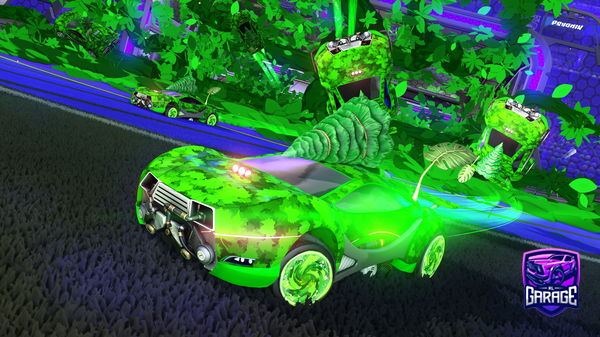 A Rocket League car design from FIREBALL16