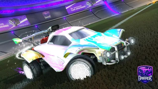 A Rocket League car design from Mrbeast134