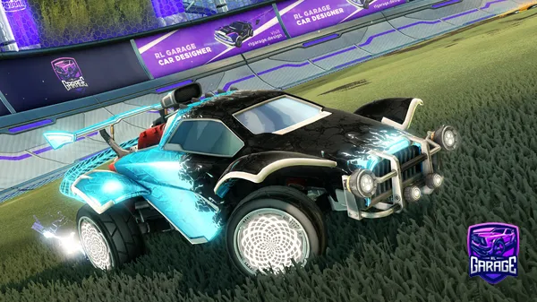 A Rocket League car design from DigBik