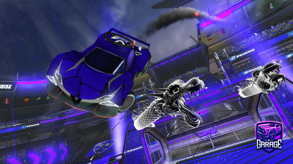 A Rocket League car design from Racing4878