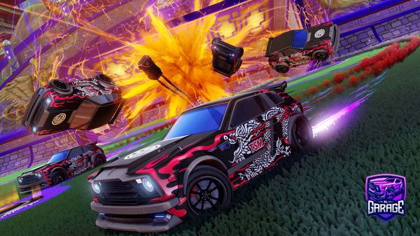 A Rocket League car design from TheCuscuna