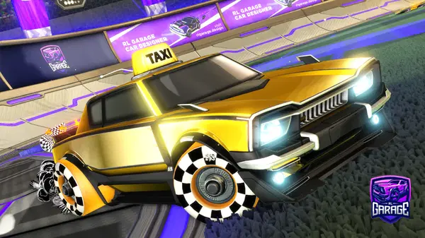 A Rocket League car design from YYZ-KET