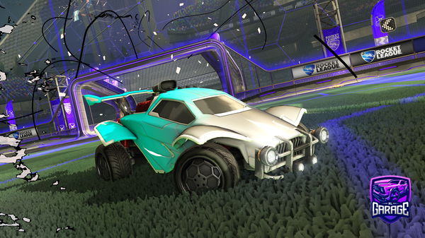 A Rocket League car design from FROUBB