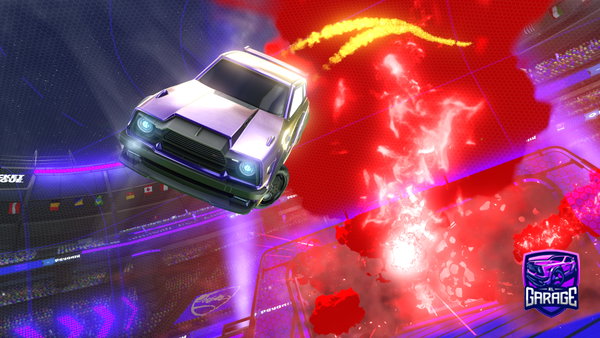 A Rocket League car design from Mirageprsh