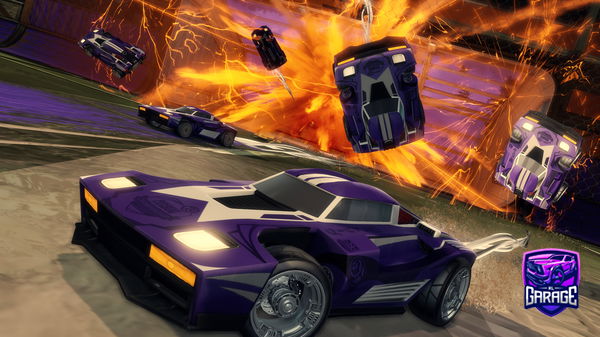 A Rocket League car design from gmgk7890