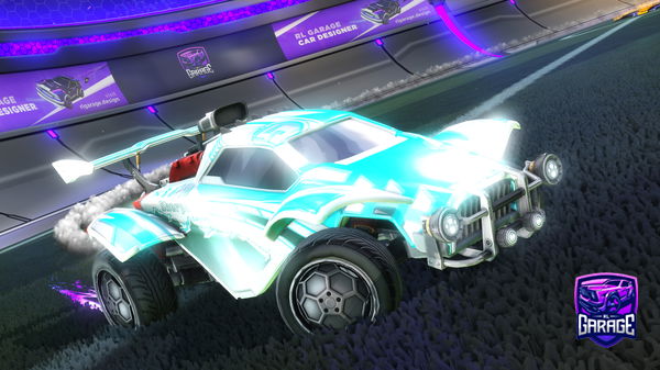 A Rocket League car design from KoiKing7