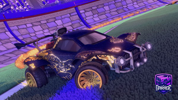 A Rocket League car design from YT_KrZX_Lars