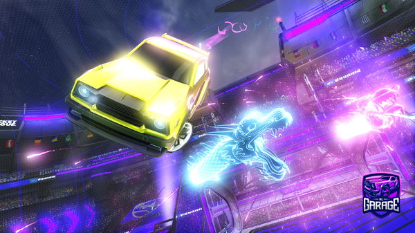 A Rocket League car design from johnsonbw