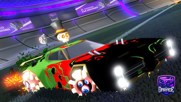 A Rocket League car design from DiamondBlaze