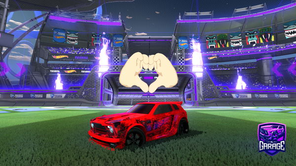 A Rocket League car design from Emiro