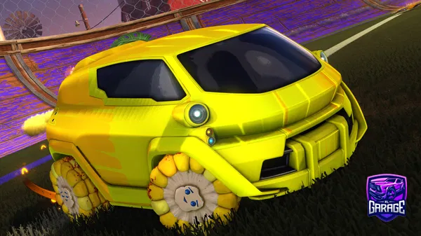 A Rocket League car design from KIWI87VI