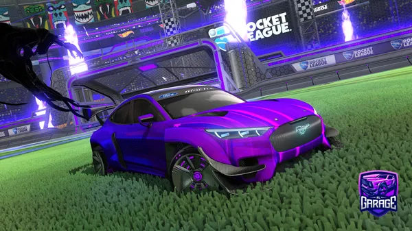 A Rocket League car design from skullyVibes