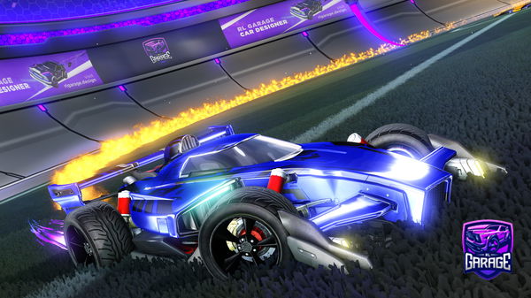 A Rocket League car design from God9834