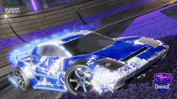 A Rocket League car design from FLOBBYTHESALTY