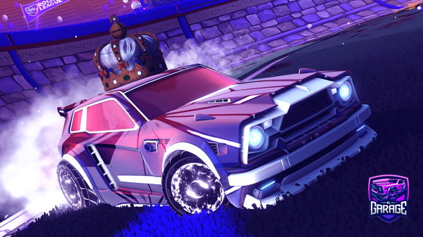A Rocket League car design from Space_Phantom7