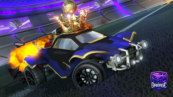 A Rocket League car design from RWJ