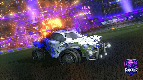 A Rocket League car design from Braedeni123