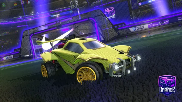 A Rocket League car design from Razviul