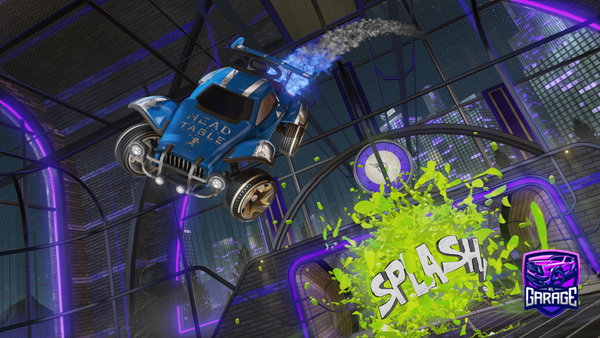 A Rocket League car design from messias745