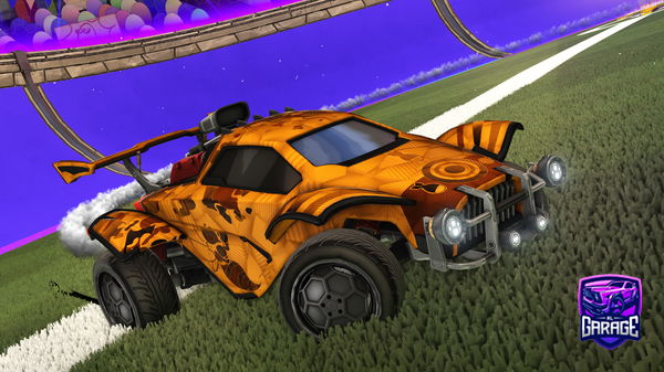 A Rocket League car design from Cralmondzy