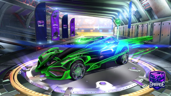 A Rocket League car design from ggxt