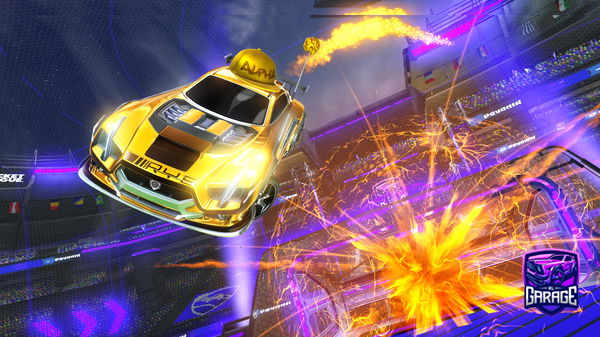 A Rocket League car design from Trader_Skeetz