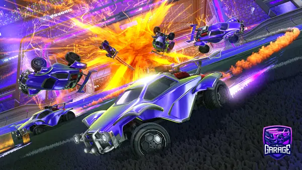 A Rocket League car design from MUJIGUARA