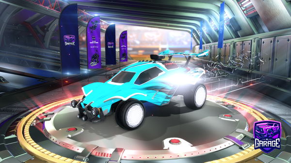 A Rocket League car design from rl_tristak35