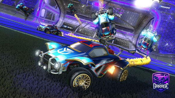 A Rocket League car design from RJTENTACION