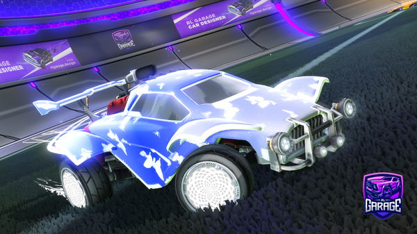 A Rocket League car design from RxvertSeIlin