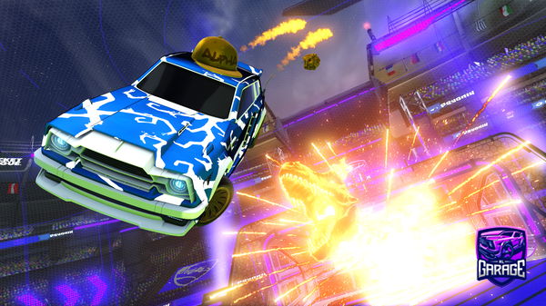 A Rocket League car design from Racer7872