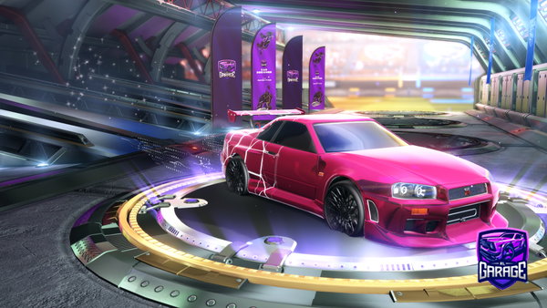 A Rocket League car design from Spowkz