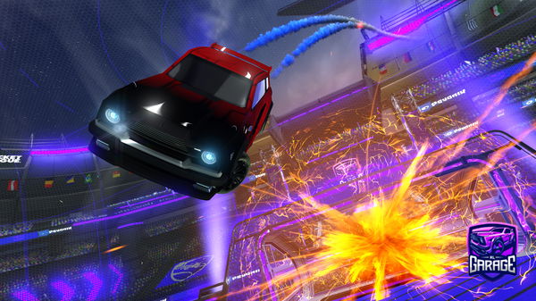 A Rocket League car design from manu4567