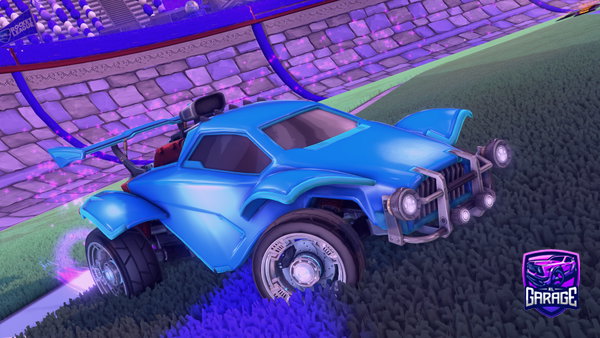 A Rocket League car design from asix_